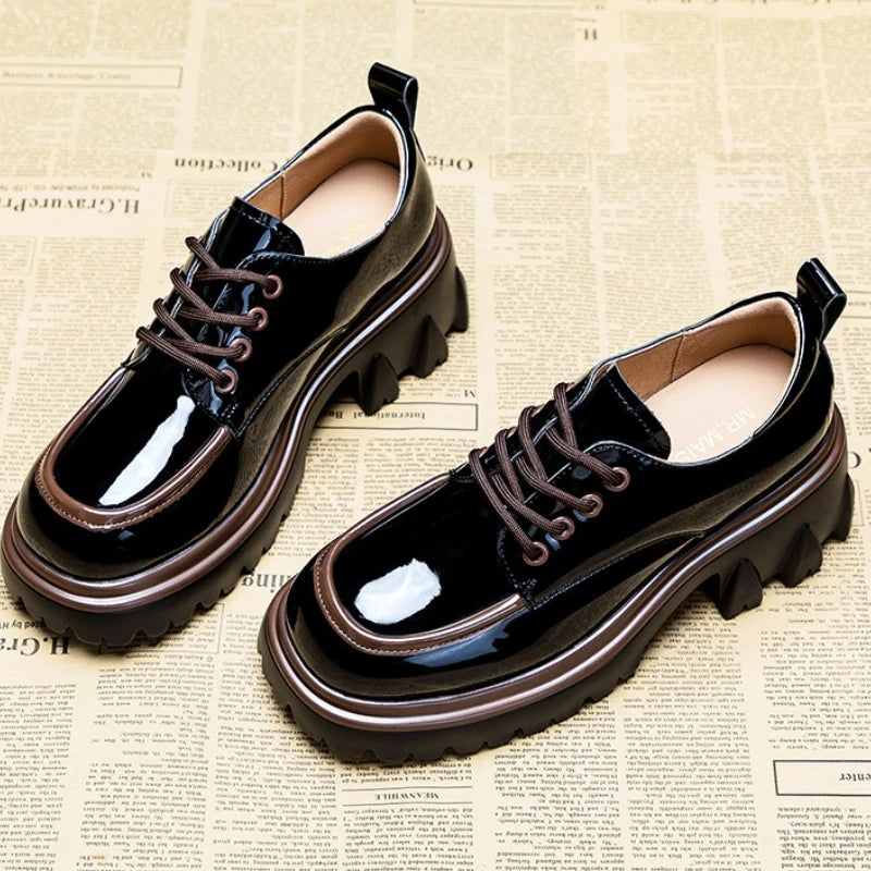 Viola | Chunky Gloss Oxfords