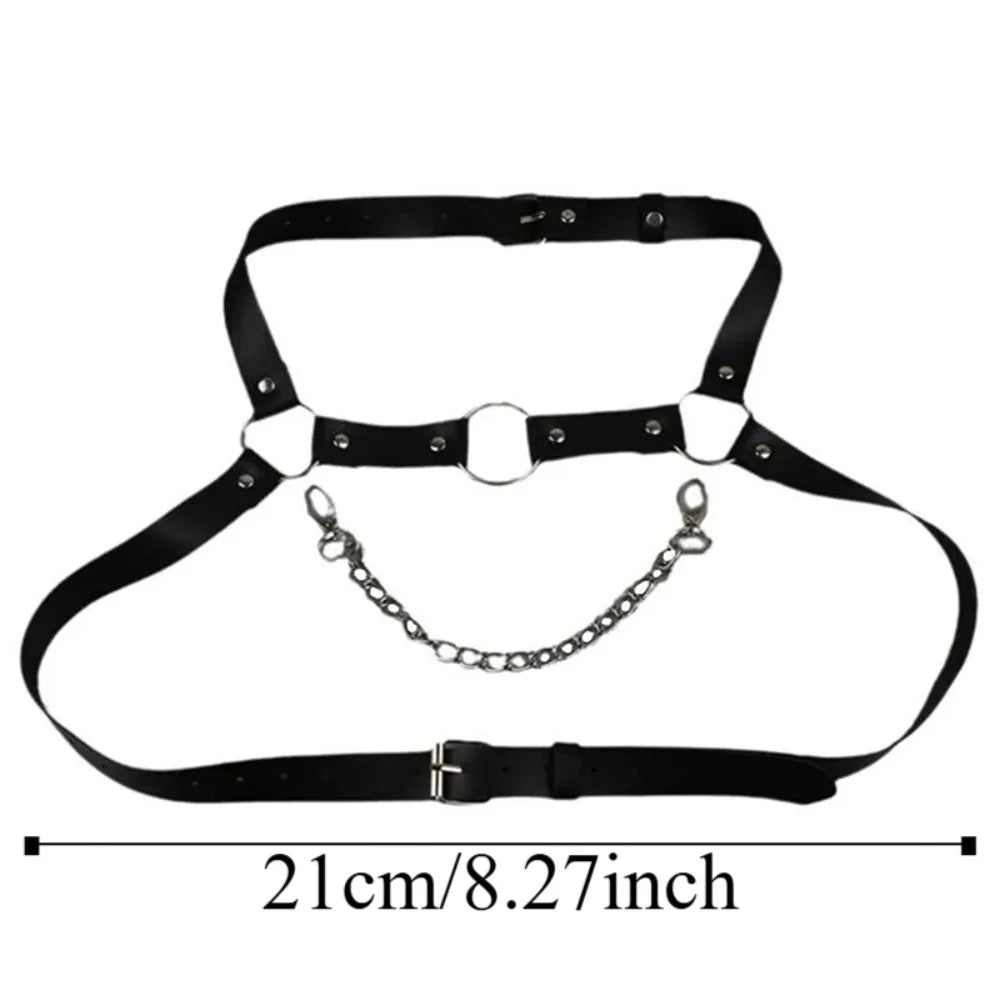 Atlas Leather Buckle Harness