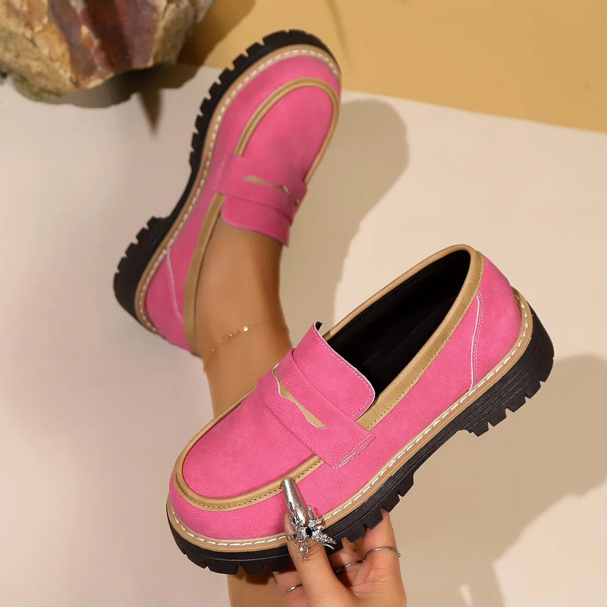 Freya | Chunky Loafers