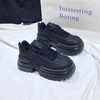 Luna | Quilted Platform Sneakers