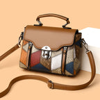 Aster & Wolfe x Eden Studios | Safari Patchwork Leather Bag