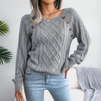 Aria | Elegant cable knit sweater
