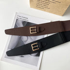 Veronika | Wide Leather Waist Belt