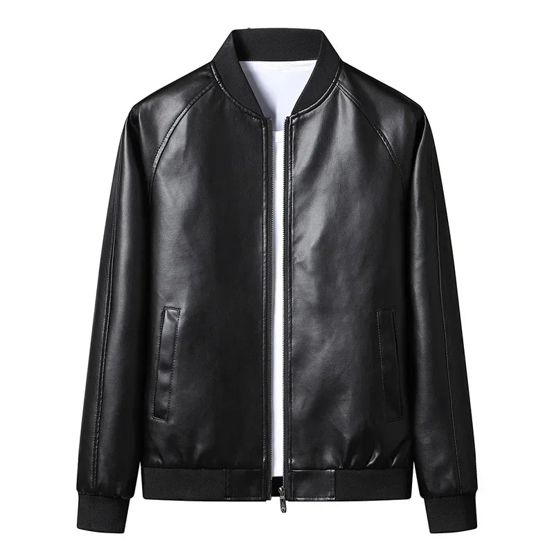Aster & Wolfe Oslo Leather Bomber
