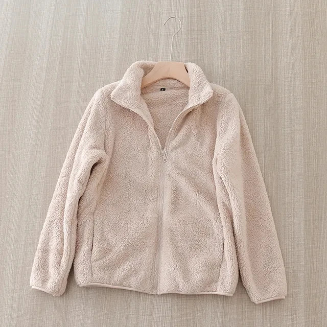Léonie | Plush Zip Jacket