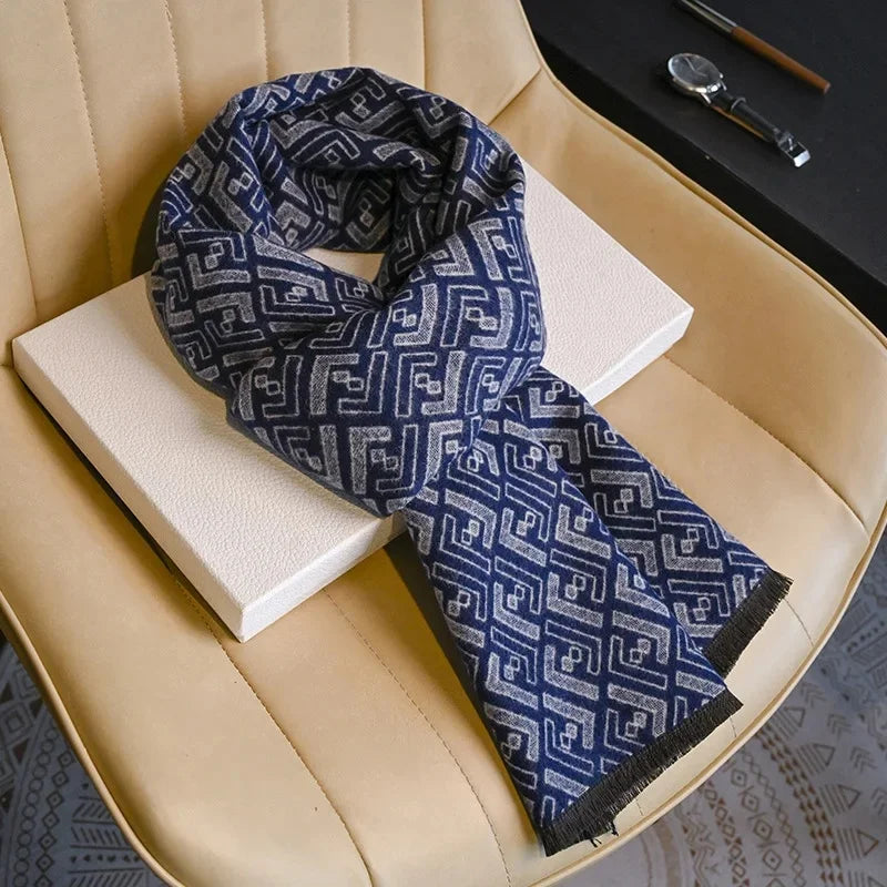 Aster & Wolfe Patterned Neckscarf