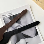 Veronika | Wide Leather Waist Belt