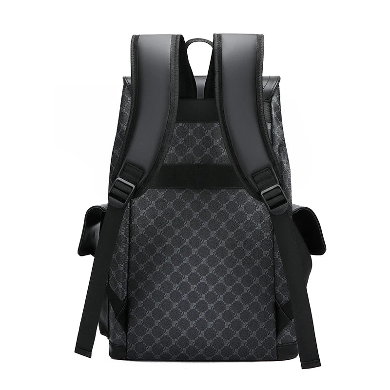 Mercer Monogram Leather Backpack