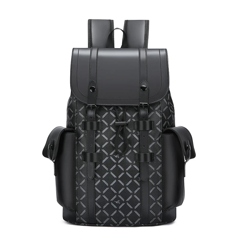 Mercer Monogram Leather Backpack