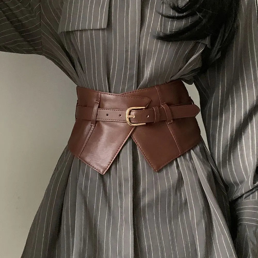 Seraphine | Leather Corset Belt