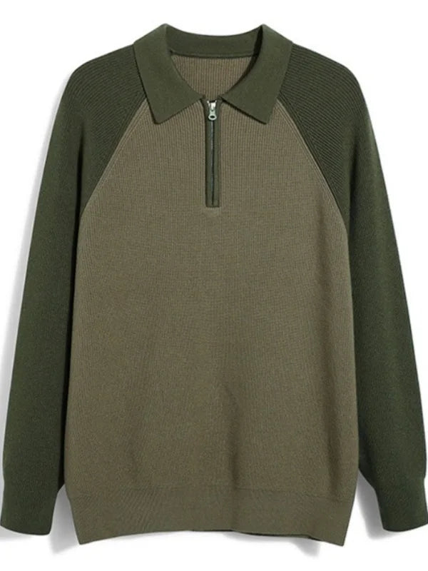 Matteo | Half-Zip Knit Polo