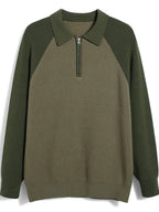 Matteo | Half-Zip Knit Polo