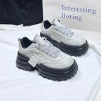 Luna | Quilted Platform Sneakers