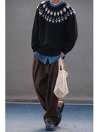 Claude | Pleated Wide Leg Trousers