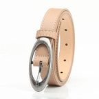 Noelle Oval Buckle Belt