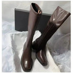 Mara | High-Rise Leather Boots