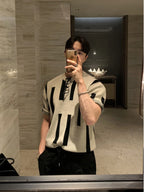 Pierce | Pattern Knit Tee