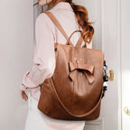 Aster & Wolfe x Eden Studios | Emery Bow Leather Backpack