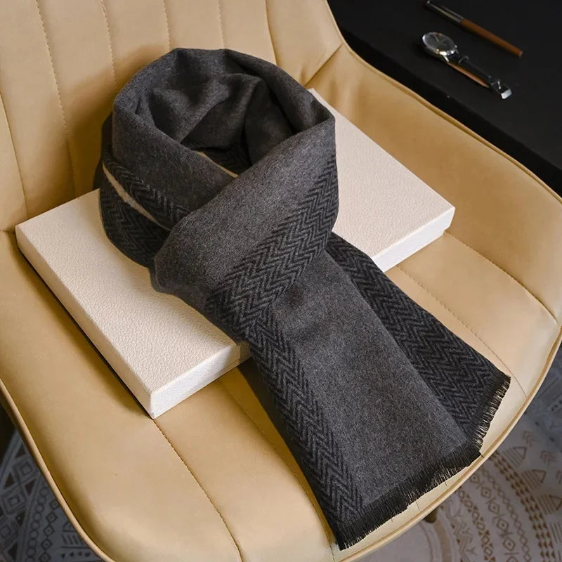 Aster & Wolfe Patterned Neckscarf