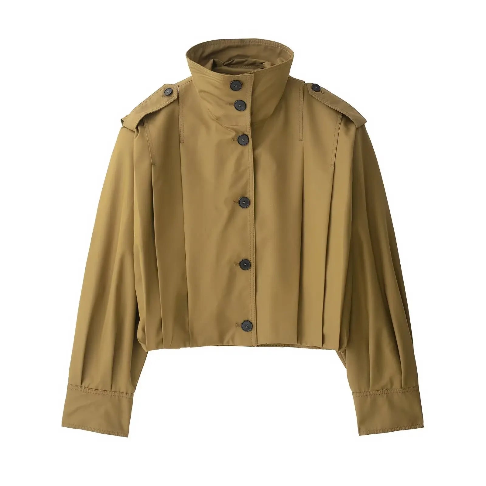 Thalia | Cropped Trench Jacket