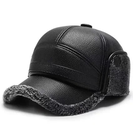 Draven Faux Leather Hat