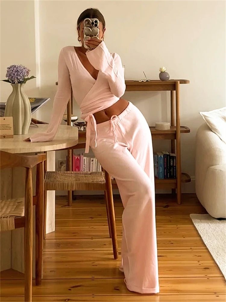 Serena | Knit Lounge Set