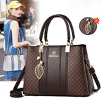 Aster & Wolfe x Eden Studios | Elise Striped Monogram Tote