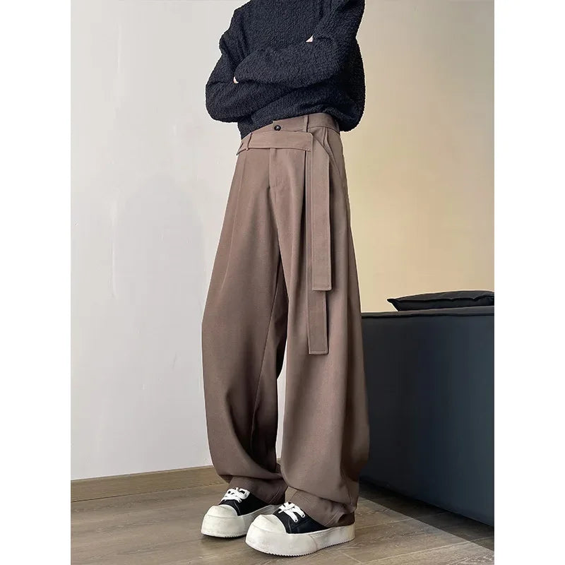 Luca | Wide Pleat Trouser