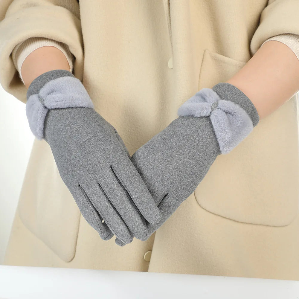 Victoria | Bow-Touch Gloves