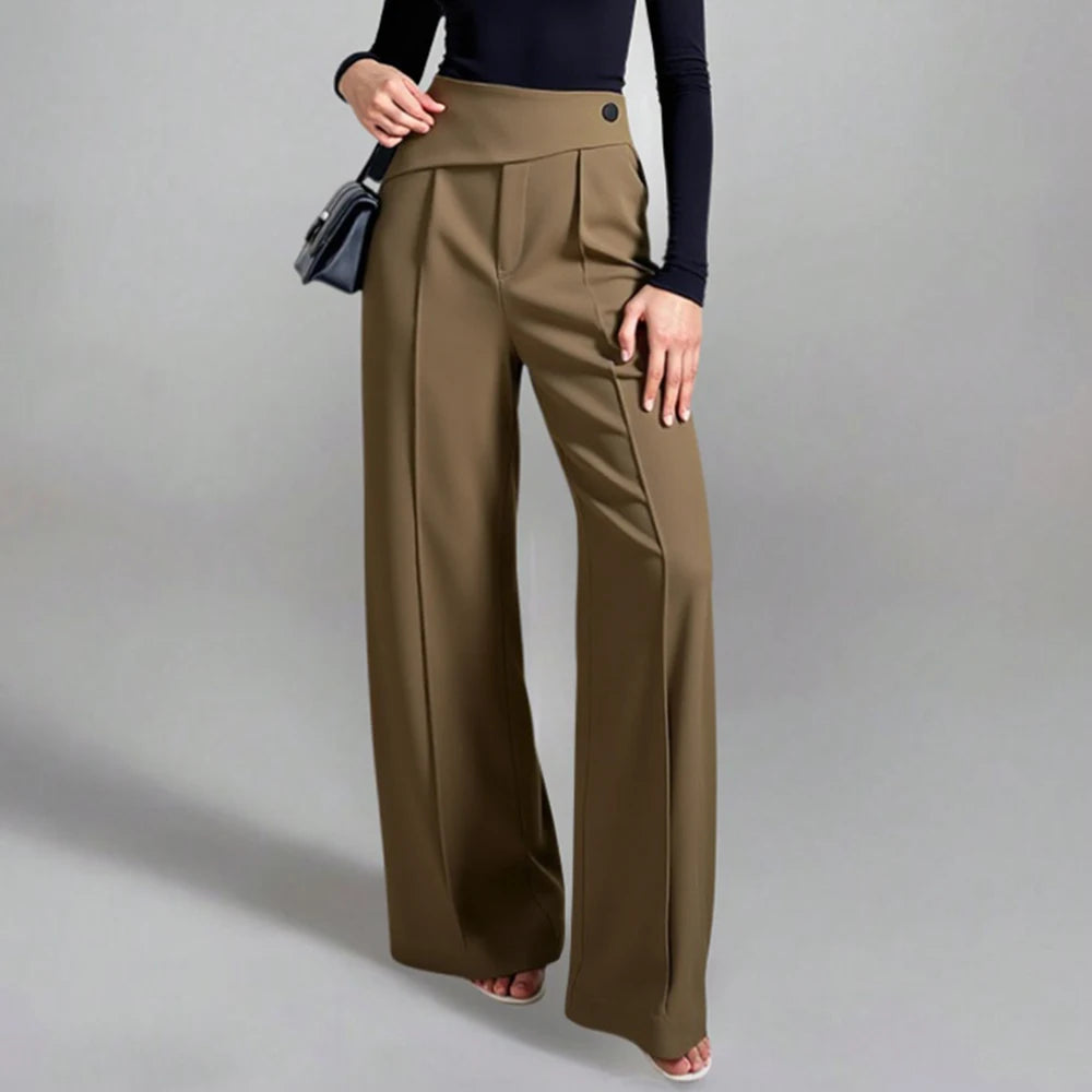 Noelle | Structured Wide-Leg Trouser