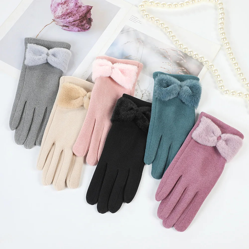 Victoria | Bow-Touch Gloves