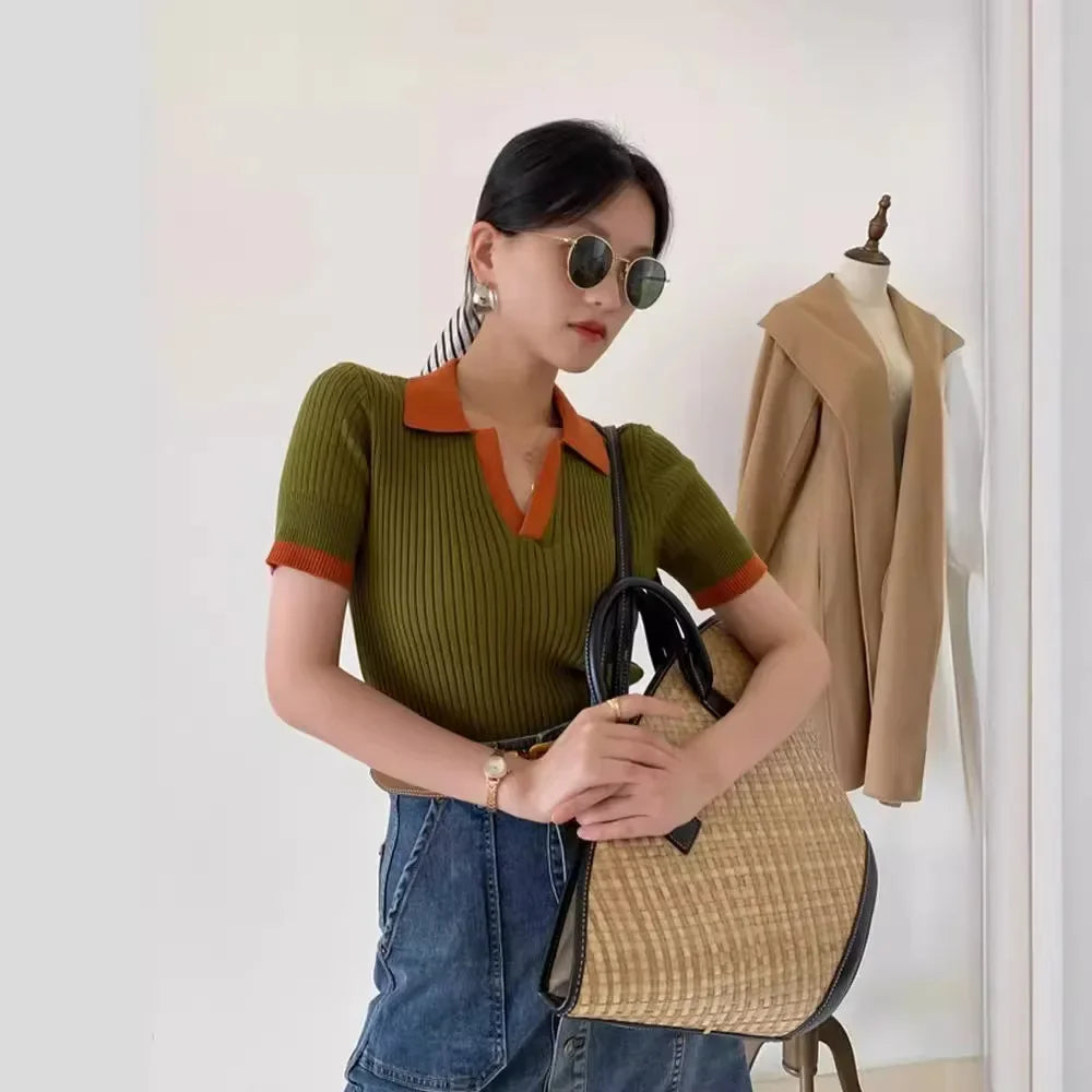 Margot | French Collar Polo