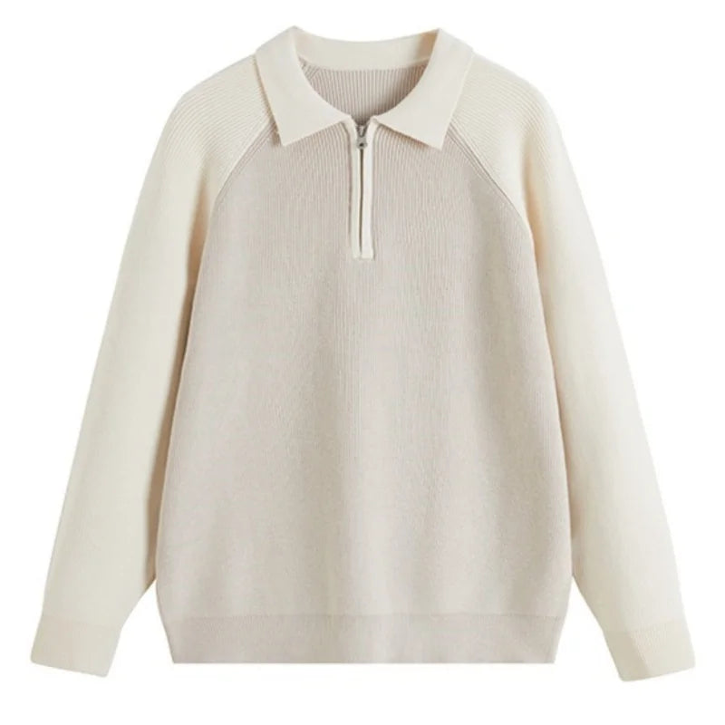 Matteo | Half-Zip Knit Polo