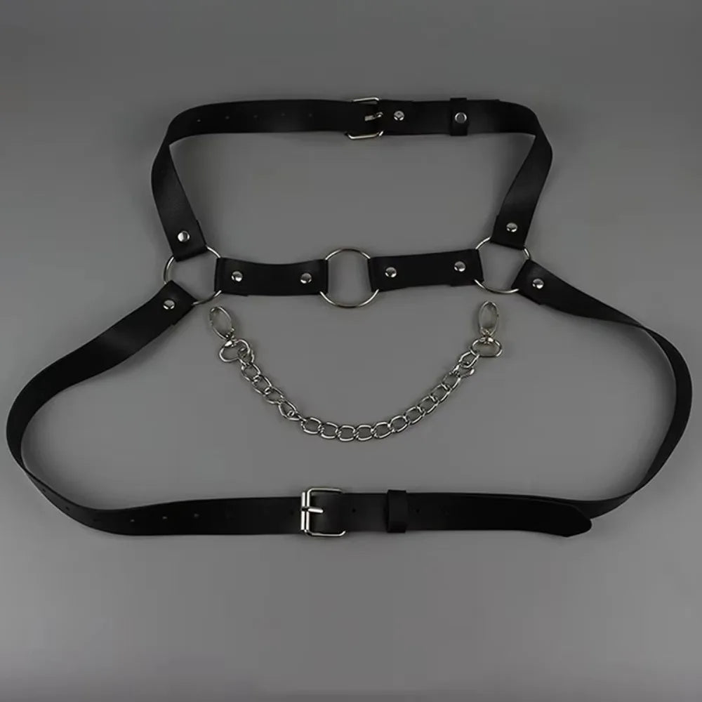 Atlas Leather Buckle Harness