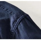 Arturo | Linen mandarin shirt