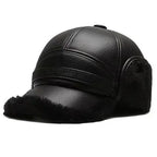 Draven Faux Leather Hat