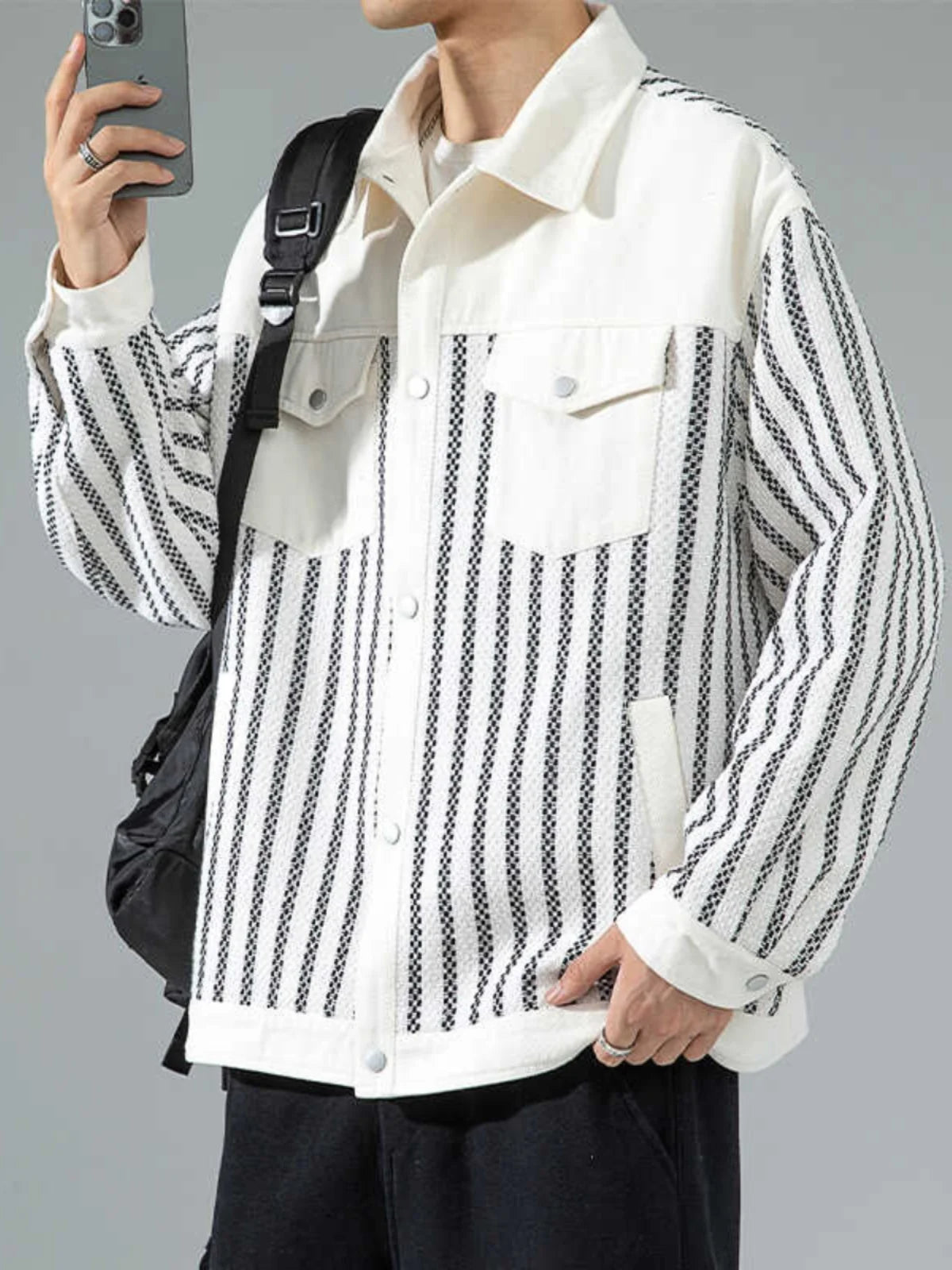 Soren | Stripe Overshirt