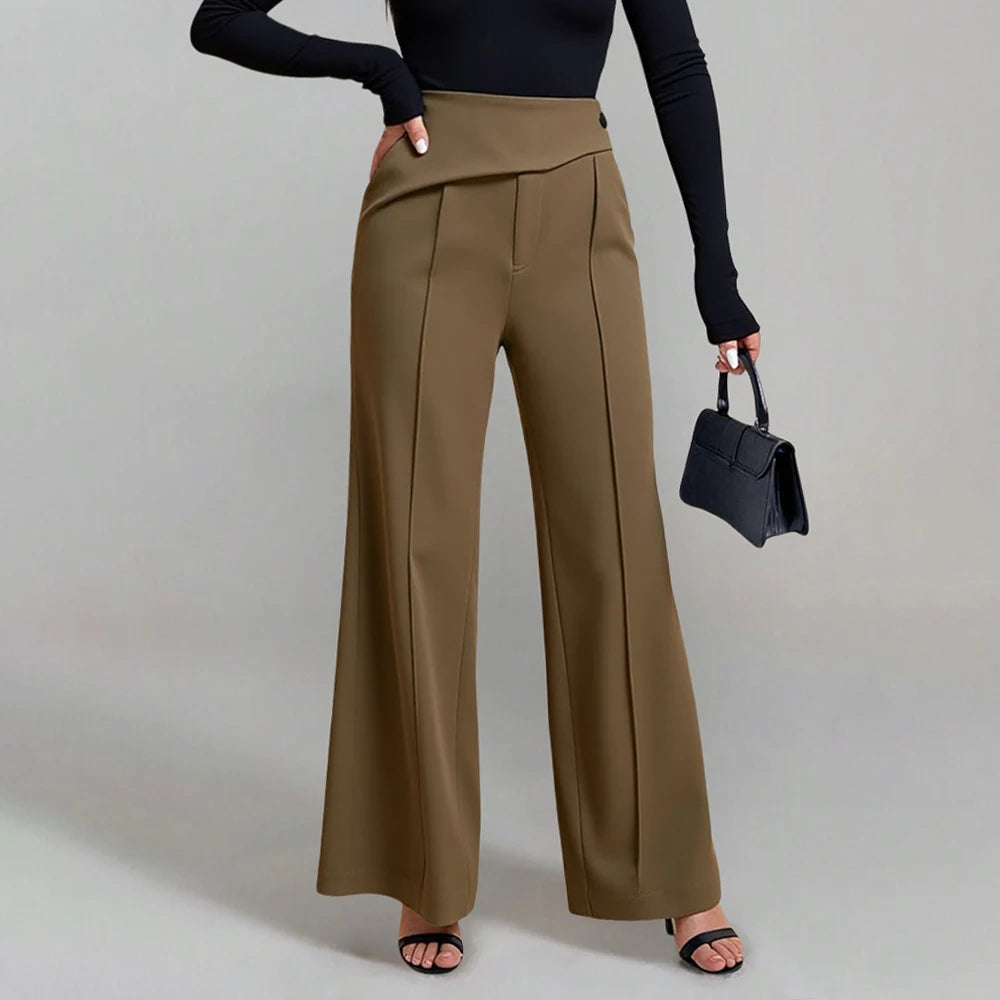 Noelle | Structured Wide-Leg Trouser