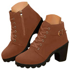 Clara | Lace-Up Ankle Boots