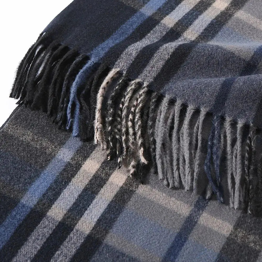 Rowan Checked Scarf