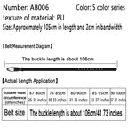 Noelle Oval Buckle Belt