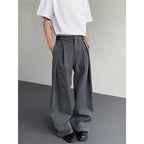 Elliot | Pleated Wide-Leg Trousers