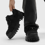 Orion Distressed Canvas Lug Shoes