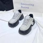 Luna | Quilted Platform Sneakers