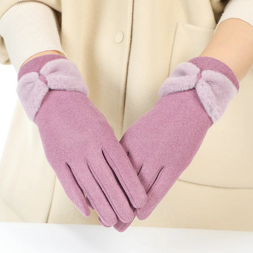 Victoria | Bow-Touch Gloves