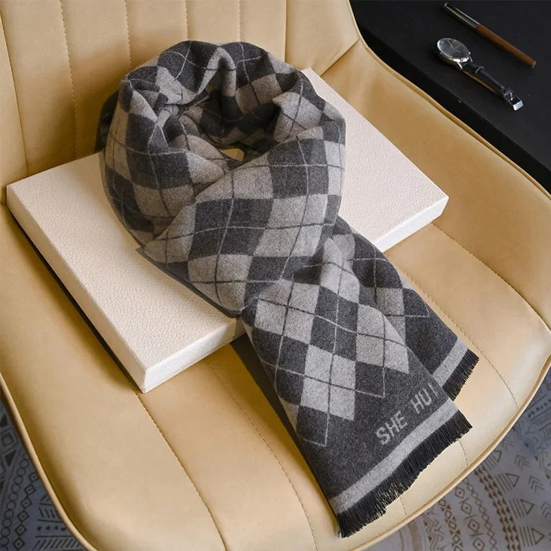 Aster & Wolfe Patterned Neckscarf