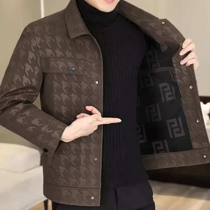 Matteo | Houndstooth Jacket