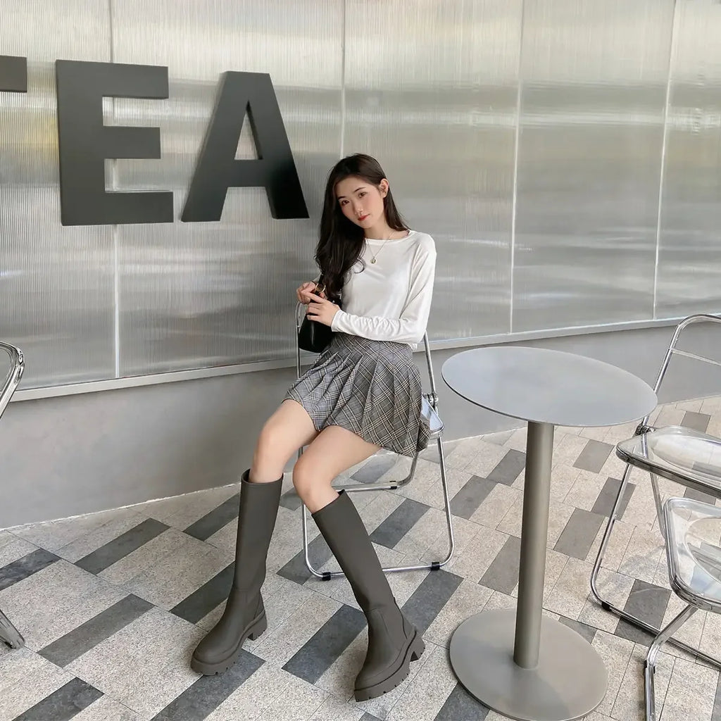 Rosa | Tall Platform Boots