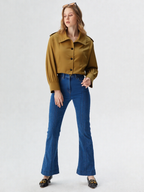 Thalia | Cropped Trench Jacket