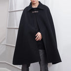 Lucien | Wool Cape Coat